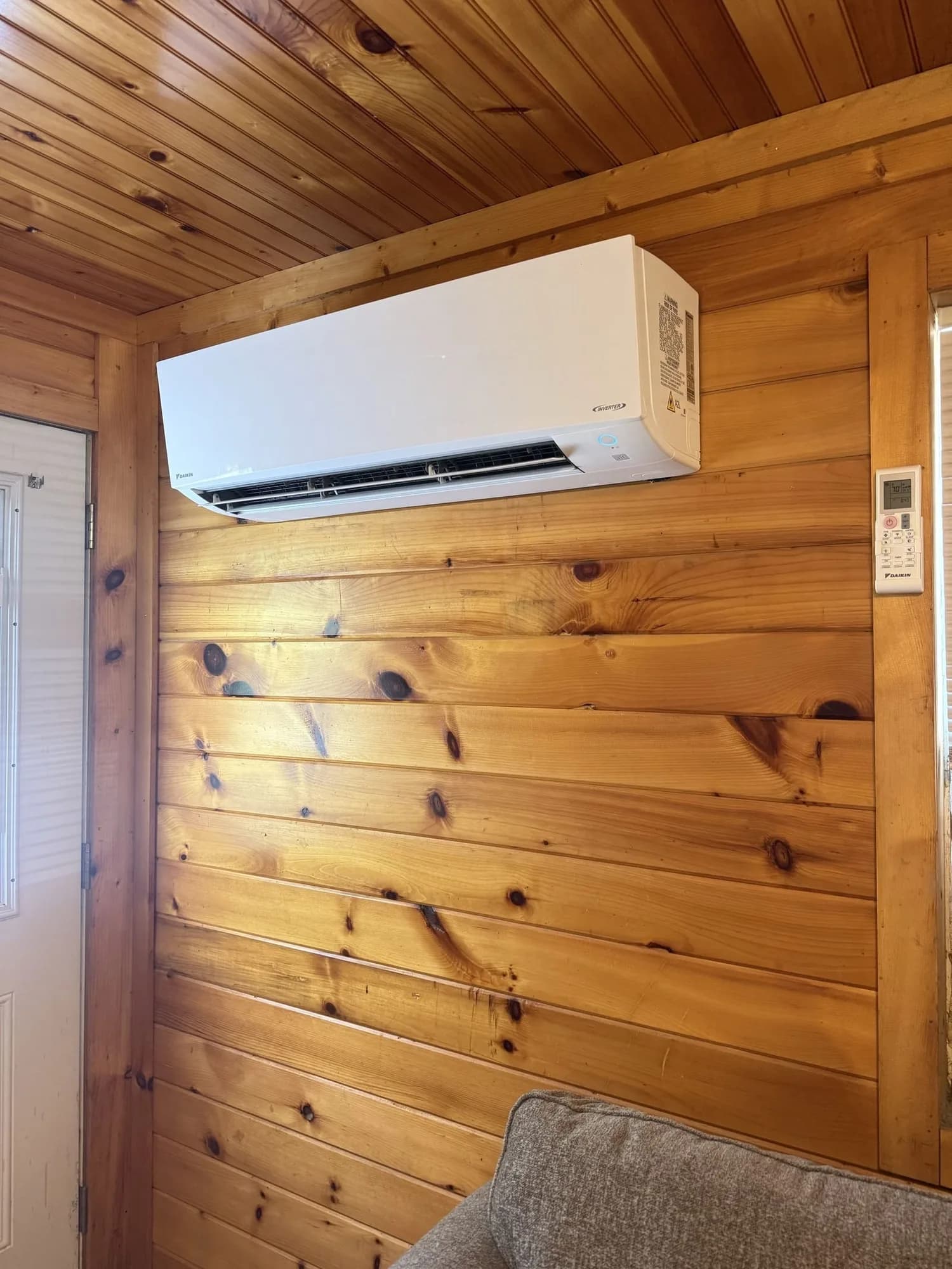 Ductless mini-split indoor head